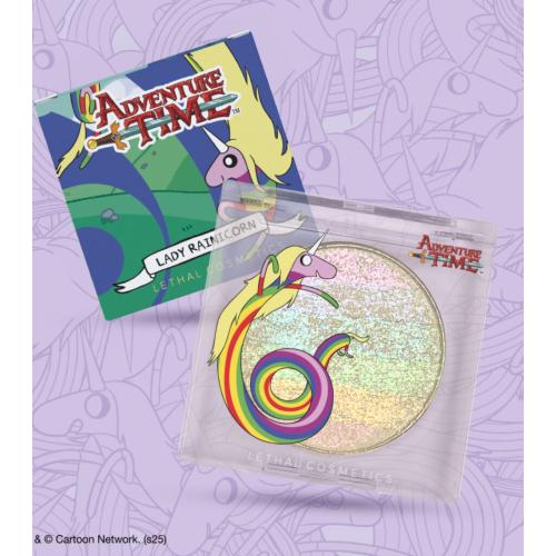Lethal Cosmetics - *Adventure Time* - Powder Highlighter - Lady Rainicorn