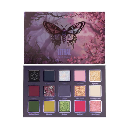 Lethal Cosmetics - *Black Spring* - Eyeshadow Palette