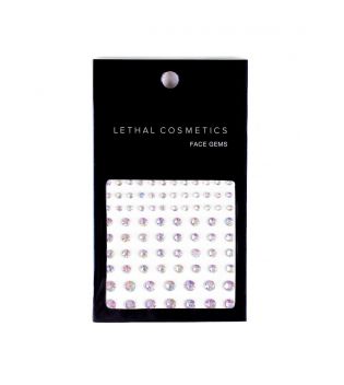 Lethal Cosmetics - Adhesive Face Jewelry Face Gems - Opals