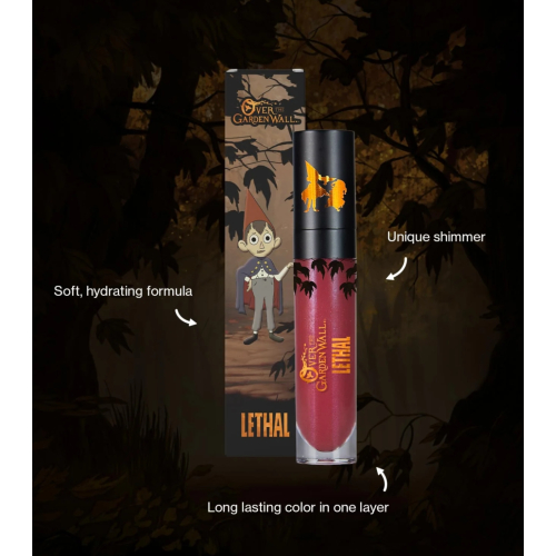 Lethal Cosmetics - *Over The Garden Wall* - Liquid lipstick - Poetry & Clarinet
