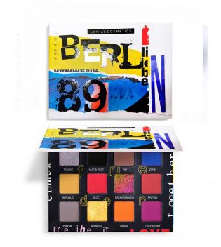 Lethal Cosmetics - Eyeshadow Palette Berlin 89
