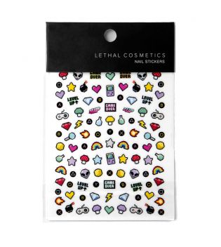 Lethal Cosmetics - Nail Stickers 2UP Nail Stickers