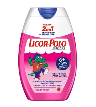 Licor del Polo - Toothpaste 2 in 1 Junior - Strawberry