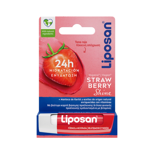 Liposan - Lipbalm -  Strawberry Shine