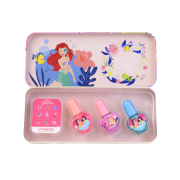 LipSmacker - *Disney Princess*- Nail Polish Tin Manicure Case - Ariel and Tiana