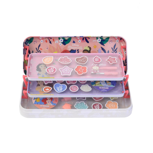 LipSmacker - *Disney Princess*- Makeup Case Triple Layer Beauty Tin - Princess