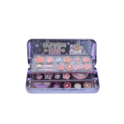 LipSmacker - Makeup Case Triple Layer Beauty Tin - Unicorn