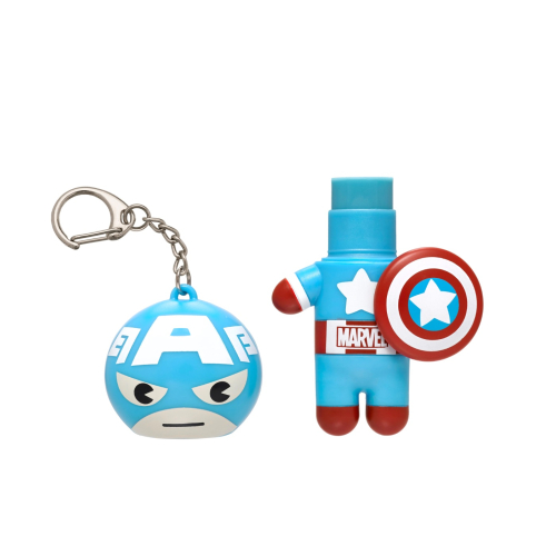 LipSmacker - *Marvel* - Captain America Lip Balm and Keychain