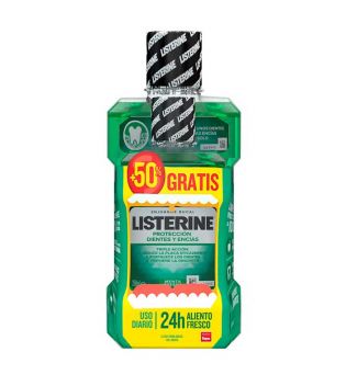 Listerine - Teeth and Gums Mouthwash 500ml + 250ml
