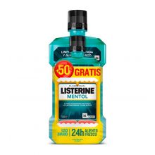Listerine - Menthol Mouthwash 500ml + 250ml