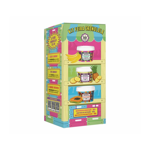 Lola Cosmetics - *Be(m)dita Ghee* - Mini Mask Set - Banana + Abacaxi + Papaya