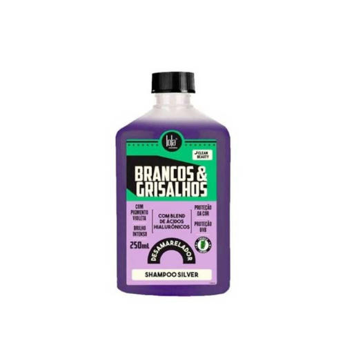 Lola Cosmetics - Silver toning shampoo Brancos & Grisalhos