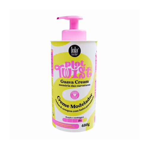 Lola Cosmetics - *Plot Twist* - Curl-shaping styling cream 480g - Guava cream