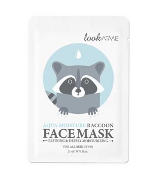 Look At Me - Moisturizing facial mask - Aqua Moisture Raccoon