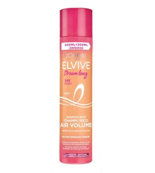 Loreal Paris - Air Volume Dream Long Elvive dry shampoo - Oily roots Hair without volume