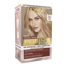 Loreal Paris - Coloring Excellence Creme Universal Nudes - 9U: Very Light Blonde