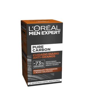Loreal Paris - Daily anti-pimple care Pure Carbon Men Expert
