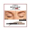 Loreal Paris - Automatic eyebrow pencil Infaillible Brows 24h Filling Triangular Pencil - 6.0: Dark blonde
