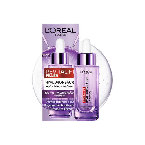 Loreal Paris - Anti-wrinkle serum with hyaluronic acid + peptides Revitalift Filler