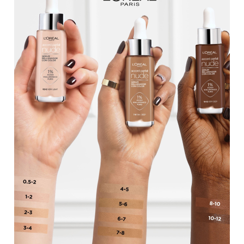 Loreal Paris - Tinted filling serum Accord Parfait Nude - 0,5-2: Very Light