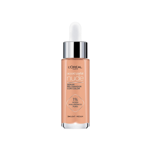 Loreal Paris - Tinted filling serum Accord Parfait Nude - 3-4: Light-Medium