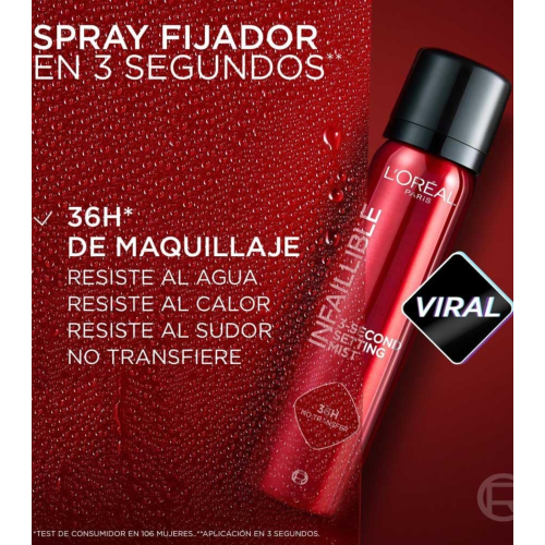 Loreal Paris - Makeup Setting Spray Infalible - 75ml