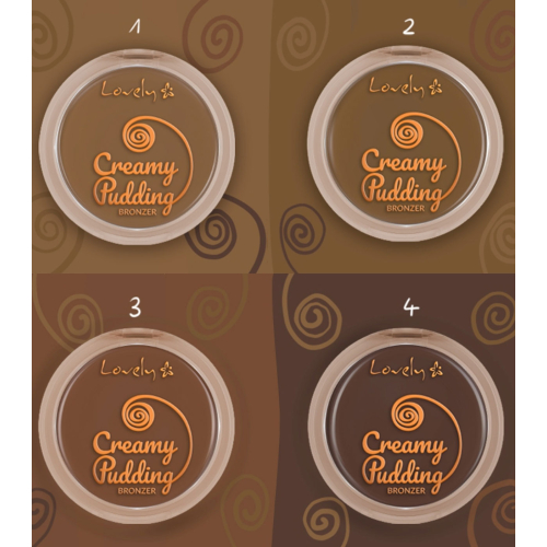 Lovely - Cream Bronzer Creamy Pudding - 1