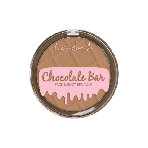 Lovely - Powder Bronzer for Face and Body Chocolate Bar - 1