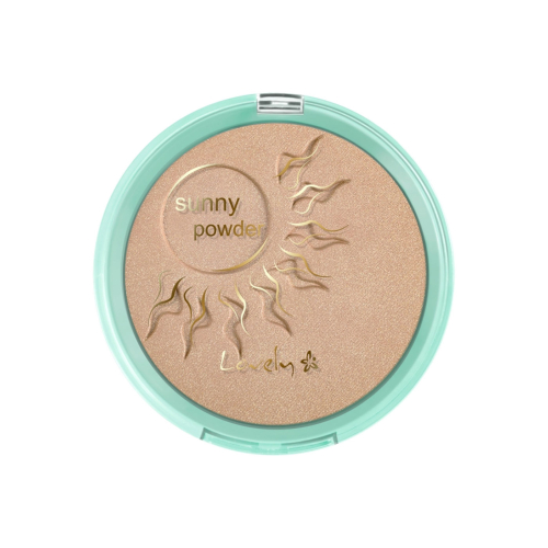 Lovely - Powder Bronzer for Face and Body Sunny Powder - Satin Finish