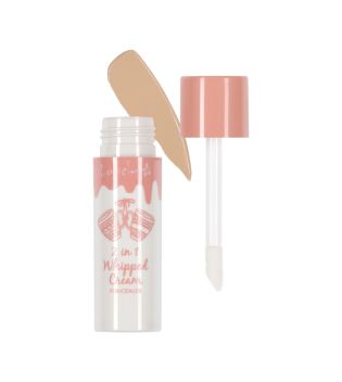 Lovely - *Cozy Feeling* - Foundation and concealer 2 in 1 Whipped Cream - 03: Ivory