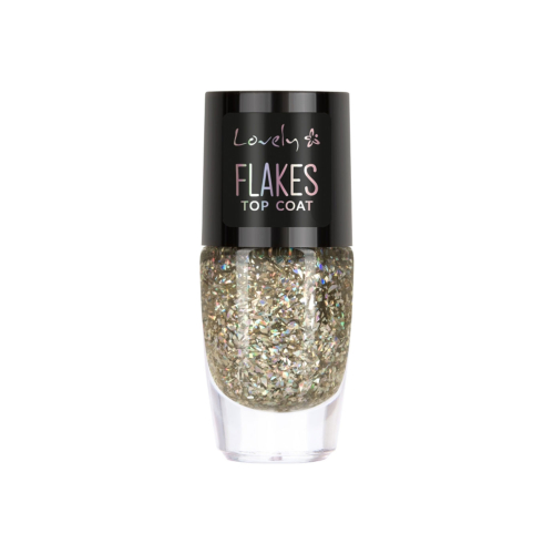 Lovely - Nail Polish Flakes Top Coat - 1