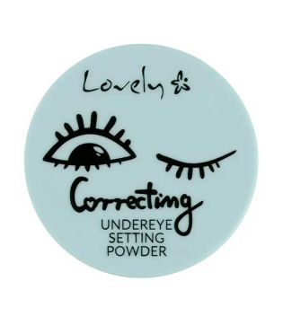 Lovely - Loose fixing powder for eye contour - Correcting
