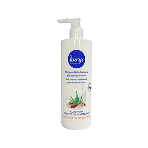 Lovyc - Aloe Vera and Almond Oil Moisturizing Body Milk - Normal to Dry Skin