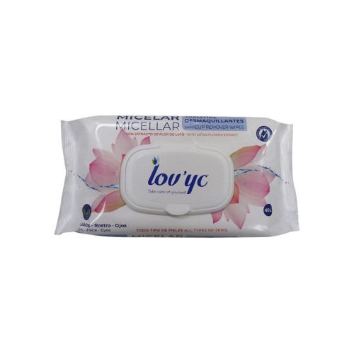 Lovyc - Makeup remover wipes Micelar