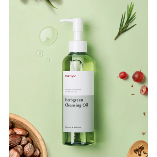 ma:nyo - *Herbgreen* - Soothing Facial Cleansing Oil