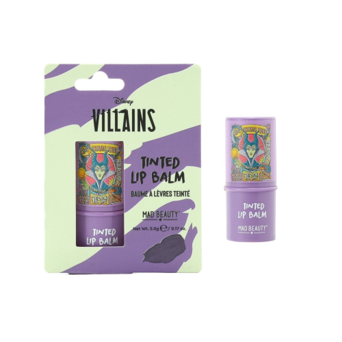 Mad Beauty - Tinted Lip Balm Disney Villains - Maleficent: Blackcurrant Fragrance