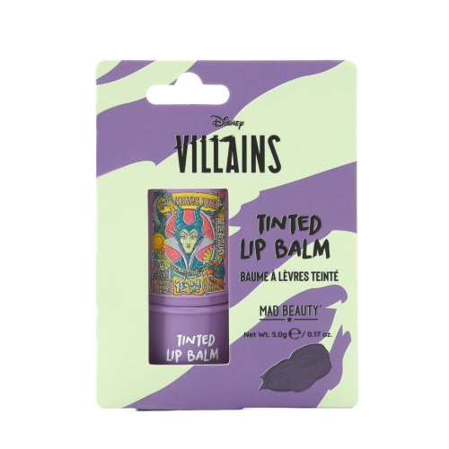 Mad Beauty - Tinted Lip Balm Disney Villains - Maleficent: Blackcurrant Fragrance