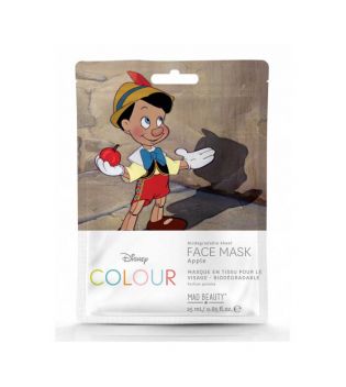 Mad Beauty - *Disney Colour* - Pinocchio Face Mask - Apple