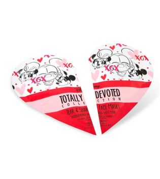 Mad Beauty - Paper Face Mask Disney Minnie Mickey - Totally Devoted