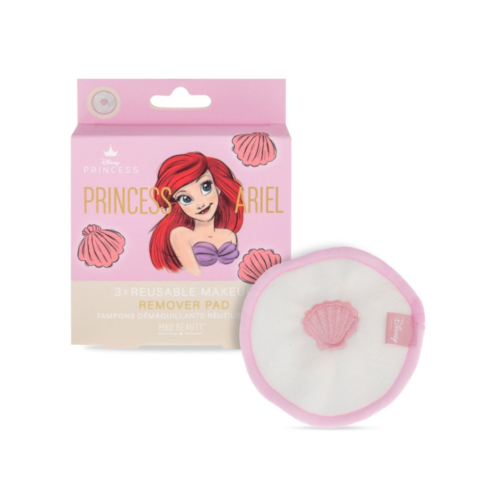 Mad Beauty - *Pure Princess* - 3 Reusable Makeup Remover Pads - Princess Ariel