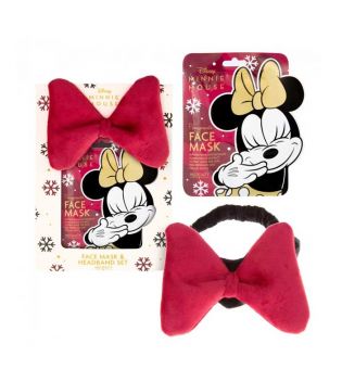 Mad Beauty - Set of face mask + Headband Minnie Mouse