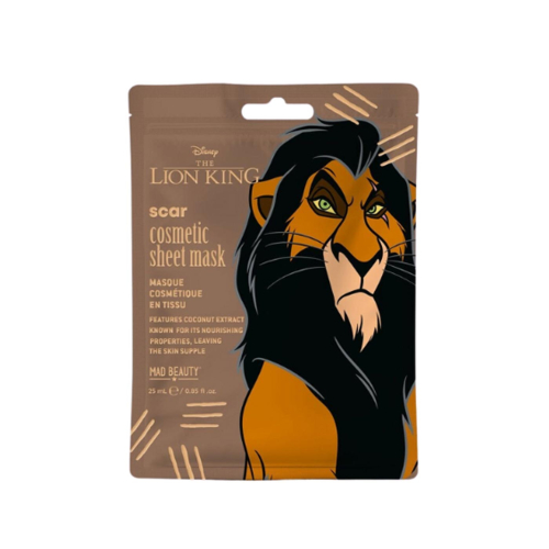Mad Beauty - *The Lion King* - Scar Facial Mask with Coconut Extract