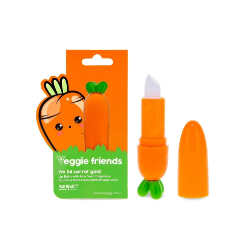 Mad Beauty - *Veggie Friends* - Lip Balm Carrot