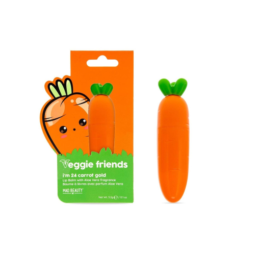 Mad Beauty - *Veggie Friends* - Lip Balm Carrot