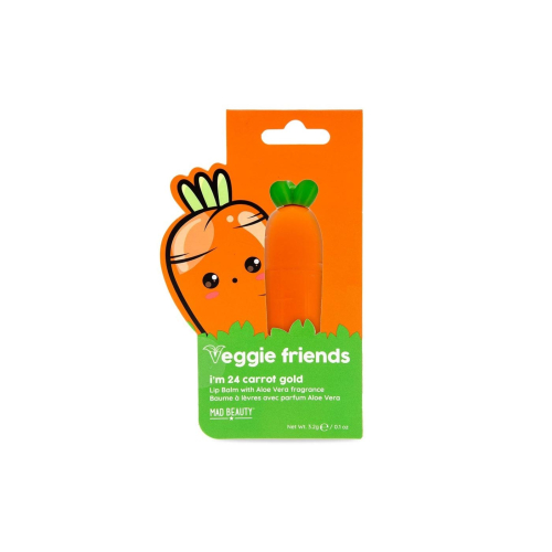 Mad Beauty - *Veggie Friends* - Lip Balm Carrot