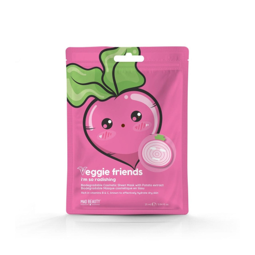 Mad Beauty - *Veggie Friends* - Facial mask with radish extract - I´m So Radishing