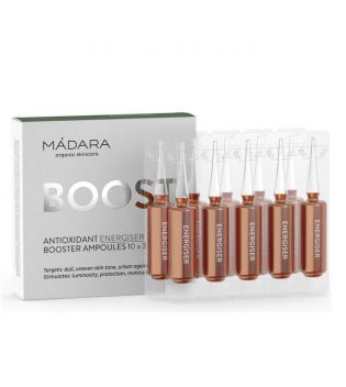 Mádara - Boost Active Shot Antioxidant and energizing treatment in ampoules