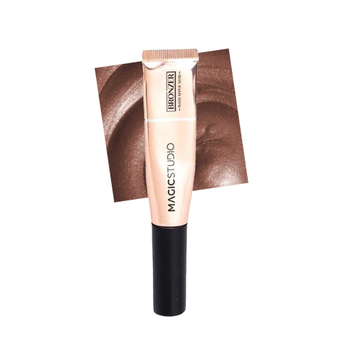 Magic Studio - Bronzer Cream Sponge Applicator - Chocolate