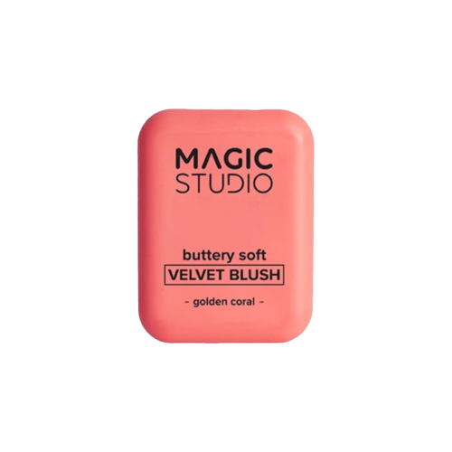 Magic Studio - Powder Blush Velvet Blush - Golden Coral