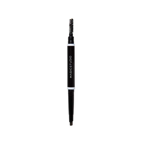 Magic Studio - Automatic Eyebrow Pencil Double Eyebrow - Dark brown